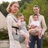 imageMomcozy Baby Carrier with Hip Seat 2in1 ForwardFacing Carry for Active Babies Detachable HandsFree Infant Carrier up to 44lbs All Seasons Toddler Carrier Fits Waist Sizes up to 45 Inches BlackAir MeshGrey