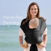 imageMomcozy Baby Wrap Carrier Easy to Wear Infant Carrier Slings Lightweight Hands Free Baby Sling Adjustable Baby Carriers for Newborn to Toddler 835 lbs BlackBlack