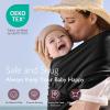imageMomcozy Baby Wrap Carrier Easy to Wear Infant Carrier Slings Lightweight Hands Free Baby Sling Adjustable Baby Carriers for Newborn to Toddler 835 lbs BlackBlack