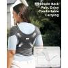 imageMomcozy Baby Wrap Carrier Easy to Wear Infant Carrier Slings Lightweight Hands Free Baby Sling Adjustable Baby Carriers for Newborn to Toddler 835 lbs BlackAir MeshBlue Gray