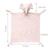 imageMomcozy Elephant Loveys for Babies with Cotton  Soft Security Blanket for Boy or Girl for SelfSoothing OnTheGoPortable ampamp AntiDrop Design  Newborn GiftMust HaveBlue 14 inchPink Elephant