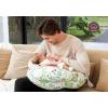 imageMomcozy Exclusive Memory Foam Nursing Pillow  Pioneering Safety FencePlus Size Breastfeeding Pillow for Ergonomic Comfort ampamp SupportEasier and Healthier Nursing  Fit for All Removable CoverGreen Forest