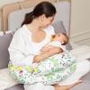 imageMomcozy Exclusive Memory Foam Nursing Pillow  Pioneering Safety FencePlus Size Breastfeeding Pillow for Ergonomic Comfort ampamp SupportEasier and Healthier Nursing  Fit for All Removable CoverGreen Forest