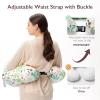 imageMomcozy Exclusive Memory Foam Nursing Pillow  Pioneering Safety FencePlus Size Breastfeeding Pillow for Ergonomic Comfort ampamp SupportEasier and Healthier Nursing  Fit for All Removable CoverGreen Forest