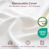 imageMomcozy Exclusive Memory Foam Nursing Pillow  Pioneering Safety FencePlus Size Breastfeeding Pillow for Ergonomic Comfort ampamp SupportEasier and Healthier Nursing  Fit for All Removable CoverWhite Cozypro With Lumbar Support