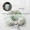 imageMomcozy Exclusive Memory Foam Nursing Pillow  Pioneering Safety FencePlus Size Breastfeeding Pillow for Ergonomic Comfort ampamp SupportEasier and Healthier Nursing  Fit for All Removable CoverGreen Forest