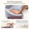imageMomcozy Exclusive Memory Foam Nursing Pillow  Pioneering Safety FencePlus Size Breastfeeding Pillow for Ergonomic Comfort ampamp SupportEasier and Healthier Nursing  Fit for All Removable CoverGrey  Premium Memory Foam 