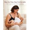 imageMomcozy Nursing Bras for Breastfeeding Breathable Mesh Nursing Bras Comfort Maternity Bra Wireless Pregnancy Sleep BraBlack