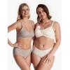 imageMomcozy Nursing Bras for Breastfeeding Comfort Maternity Bra Buttery Soft Seamless Sleep Pregnancy BraNude