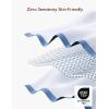 imageMomcozy Nursing Bras for Breastfeeding Comfort V Neck Maternity Bra Color Party Seamless Maternity Bras for PregnancyBlue Fog