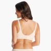 imageMomcozy Nursing Bras for Breastfeeding FB016 Jelly Strip Support Comfort Maternity Bra FullCoverage Seamless Wireless BraAlmond