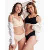 imageMomcozy Nursing Bras for Breastfeeding FB051 Mesh Support Maternity Bra Pregnancy Padded Wireless Breathable BraletteAlmond
