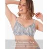 imageMomcozy Nursing Bras for Breastfeeding Seamless Comfort Lightweight Maternity Bra Wireless Pregnancy Bralette Gray ZebraGray Zebra
