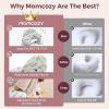 imageMomcozy Original Nursing Pillow for BreastfeedingPioneering Safety Fence Wider Feeding Pillows for More Support for Mom ampamp Baby Easier Nursing ampamp Hand Free Fit for All Removable Cotton CoverInk Embrace
