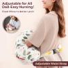 imageMomcozy Original Nursing Pillow for BreastfeedingPioneering Safety Fence Wider Feeding Pillows for More Support for Mom ampamp Baby Easier Nursing ampamp Hand Free Fit for All Removable Cotton CoverSnug Spring