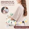 imageMomcozy Original Nursing Pillow for BreastfeedingPioneering Safety Fence Wider Feeding Pillows for More Support for Mom ampamp Baby Easier Nursing ampamp Hand Free Fit for All Removable Cotton CoverFreedoms Little Creatures