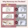 imageMomcozy Original Nursing Pillow for BreastfeedingPioneering Safety Fence Wider Feeding Pillows for More Support for Mom ampamp Baby Easier Nursing ampamp Hand Free Fit for All Removable Cotton CoverSnug Spring