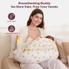 imageMomcozy Original Nursing Pillow for BreastfeedingPioneering Safety Fence Wider Feeding Pillows for More Support for Mom ampamp Baby Easier Nursing ampamp Hand Free Fit for All Removable Cotton CoverStarry Moon