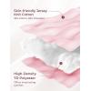 imageMomcozy Pregnancy Pillows for Sleeping U Shaped Full Body Maternity Pillow with Removable Cover  Support for Back Legs Belly HIPS for Pregnant Women 57 Inch Pregnancy Pillow for Women GreyPink