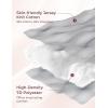 imageMomcozy Pregnancy Pillows for Sleeping U Shaped Full Body Maternity Pillow with Removable Cover  Support for Back Legs Belly HIPS for Pregnant Women 57 Inch Pregnancy Pillow for Women GreyJersey Knit Cotton Gray