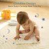 imageMomcozy Soft ampamp Absorbent Baby Washcloths  4 Layer Design Medium Thickness Premium Cotton for Newborns SkinGreat for Bathing Wiping ampamp onThego Use Shower Gift and Essential5 Pack 10x10 inchStarry Dreams