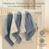 imageMomcozy Soft ampamp Absorbent Baby Washcloths  4 Layer Design Medium Thickness Premium Cotton for Newborns SkinGreat for Bathing Wiping ampamp onThego Use Shower Gift and Essential5 Pack 10x10 inchStarry Dreams