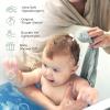 imageMomcozy Soft ampamp Absorbent Baby Washcloths  4 Layer Design Medium Thickness Premium Cotton for Newborns SkinGreat for Bathing Wiping ampamp onThego Use Shower Gift and Essential5 Pack 10x10 inchGreenGray