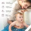 imageMomcozy Soft ampamp Absorbent Baby Washcloths  4 Layer Design Medium Thickness Premium Cotton for Newborns SkinGreat for Bathing Wiping ampamp onThego Use Shower Gift and Essential5 Pack 10x10 inchBeigePink