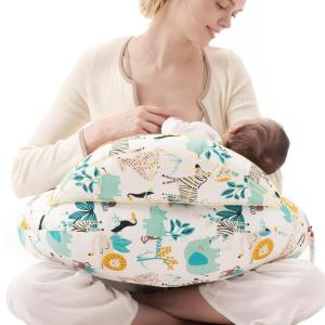 imageMomcozy Original Nursing Pillow for BreastfeedingPioneering Safety Fence Wider Feeding Pillows for More Support for Mom ampamp Baby Easier Nursing ampamp Hand Free Fit for All Removable Cotton CoverFreedoms Little Creatures