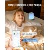 imageBaby Sound Machine Momcozy White Noise Machine for Baby Sleeping with Night Light Toddler Sleep Trainer with 34 Soothing Sounds Timer App Remote Control Personal Sleep Routine BlueGreen