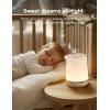 imageBaby Sound Machine Momcozy White Noise Machine for Baby Sleeping with Night Light Toddler Sleep Trainer with 34 Soothing Sounds Timer App Remote Control Personal Sleep Routine BlueWood Grain