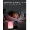 imageBaby Sound Machine Momcozy White Noise Machine for Baby Sleeping with Night Light Toddler Sleep Trainer with 34 Soothing Sounds Timer App Remote Control Personal Sleep Routine BlueBlue