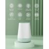 imageBaby Sound Machine Momcozy White Noise Machine for Baby Sleeping with Night Light Toddler Sleep Trainer with 34 Soothing Sounds Timer App Remote Control Personal Sleep Routine BlueGreen