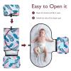 imageMomcozy 2in1 Diaper Changing Pad  ExtraLarge Portable Diaper Pad 314x157 inch  Waterproof and Foldable for Newborns to Toddlers  Also Used As Adjustable Shoulder Bag with Wipes PocketColorful