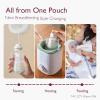 imageMomcozy 3in1 Breast Milk Storage ampamp Feed Kit 25 Pieces WashFree TransferFree ampamp BPAFree Breastfeeding Essentials Easy Directly Baby Feeding 6 OZ Portable for OnThego25 Piece Set