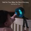 imageMomcozy 8000mAh Portable Stroller Fan 27H Ultralong Life Detachable 4 Speed 360Rotate LED Night Light with 2 Modes USB Rechargeable Handheld Cooling Fan for TravelBedroomCar SeatSage