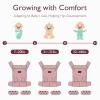 imageMomcozy Baby Carrier  Ergonomic Cozy and Lightweight Carrier for 324 Months Effortless to Put On Ideal for HandsFree Parenting Enhanced Lumbar Support Purehug for Infant to Toddler BlackCottonLeopard