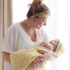 imageMomcozy Baby Hooded Towel 2 Pack Baby Towel Set Super Soft Bath Towel with Original Design Shower Gifts for Infant Toddler 28 X 28 Inch Lemon LeavesLemon Leaves