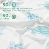 imageMomcozy Baby Hooded Towel 2 Pack Baby Towel Set Super Soft Bath Towel with Original Design Shower Gifts for Infant Toddler 28 X 28 Inch Lemon LeavesMarine Turtle Magic