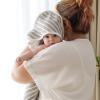 imageMomcozy Baby Hooded Towel 2 Pack Baby Towel Set Super Soft Bath Towel with Original Design Shower Gifts for Infant Toddler 28 X 28 Inch Lemon LeavesStarry Sky