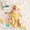 imageMomcozy Baby Hooded Towel Muslin Swaddle Blankets
