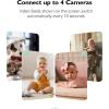 imageMomcozy Baby Monitor BM03 Addon Camera Unit Full HD 1080P Resolution Addable SD Card PanTiltZoom Camera Baby Monitor Camera Easy to PairNot Compatible BM01 Baby Monitor