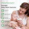 imageMomcozy Baby Nasal Aspirator 3 Suction Levels Electric Nasal Aspirator for Baby Newborn and Toddler Portable Baby Nose Aspirator with Light Soothing and Music