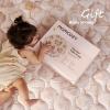 imageMomcozy Baby Play Mat for Floor 50x50 Thickened Playpen Mat Playmate for Baby Tummy Time Waterproof ampamp NonSlip Foldable Outdoor Mat with Carrying Handle Forest WorldLeopard Brown