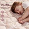 imageMomcozy Baby Play Mat for Floor 50x50 Thickened Playpen Mat Playmate for Baby Tummy Time Waterproof ampamp NonSlip Foldable Outdoor Mat with Carrying Handle Forest WorldLeopard Brown