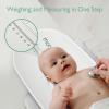 imageMomcozy Baby Scale MultiFunction Scale for Body WeightampampHeight Measurement Large Capacity for ToddlerampampChildrenampampPetampampAdult Perspectives Switch Removable Tray 5 Units Digital LED Screen AutoOffRegular