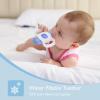 imageMomcozy Baby Teether Toys Water Fillable Silicone Cold Baby Teething Toys Chill Teether Baby Water Teether for Teething Relief 012 Months Green and Pink 2 PcsYellow and Blue