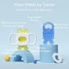imageMomcozy Baby Teether Toys Water Fillable Silicone Cold Baby Teething Toys Chill Teether Baby Water Teether for Teething Relief 012 Months Green and Pink 2 PcsPink and Green