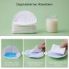 imageMomcozy Bamboo Fiber Disposable Nursing Pads 100 Natural Materials and 100 Biodegradable Breast Pads Breastfeeding Essentials for Moms 80 CountOrganic Bamboo Viscose