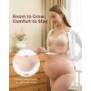 imageMomcozy Belly Bands for Pregnant Women ampamp Maternity High Waist Underwear